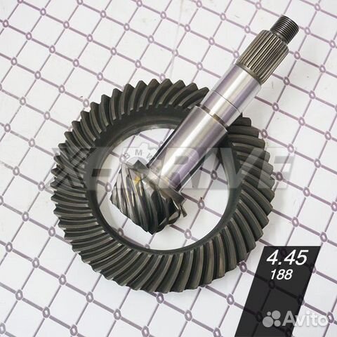 Главная пара 4,45 188 тип для bmw e34, e36, e30