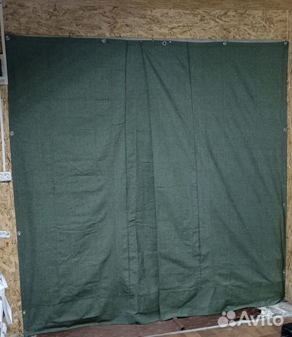 Брезент штора тент пвх баннер (утепленый)