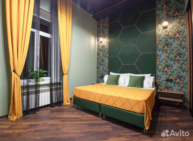 

1-к. квартира, 40 м², 2 кровати
