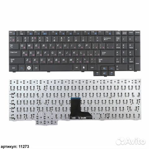 Клавиатура для ноутбука Samsung R525, R528, R530