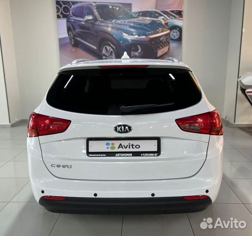 Kia Ceed 1.6 AT, 2018, 167 979 км