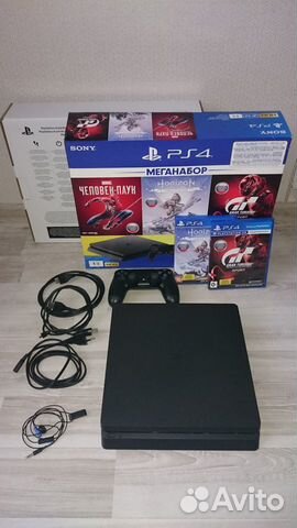 Sony playstation 4 PS4 slim 1tb Guh-2208В