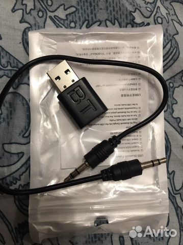 Bluetooth aux адаптер Блютуз адаптэр