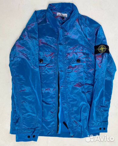 stone island weft overshirt