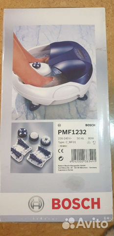 Массажная ванночка для ног новая bosch