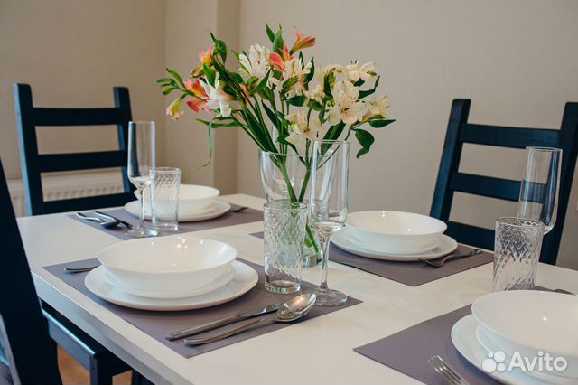 

1-к. квартира, 60 м², 3 кровати