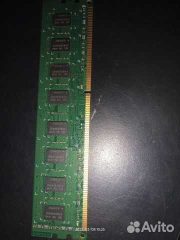 Оперативная память ddr3 8 gb две планки по 4гб