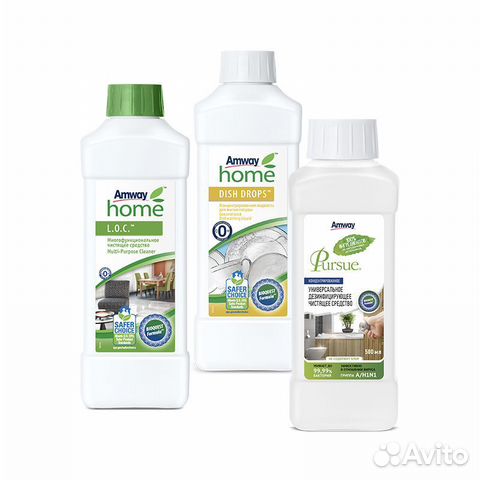 Amway / dish drops Жидкость для посуды 1л