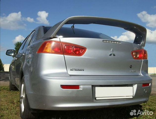 Спойлер на mitsubishi lancer 10, 9