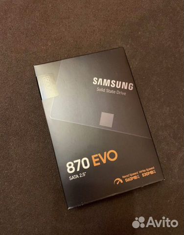 Ssd Samsung 870 evo 250gb