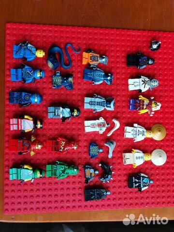 Lego Ninjago минифигурки, оружие