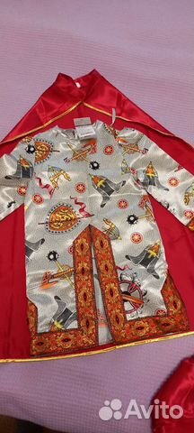 Новогодний костюм для мальчика богатырь