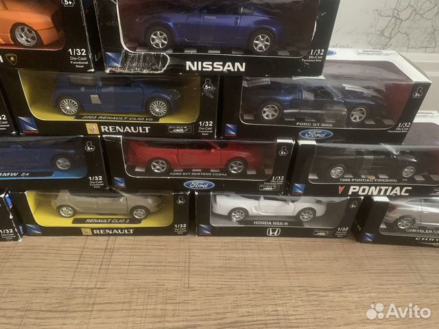 Коллекция машинок NewRay масштаб 1:32