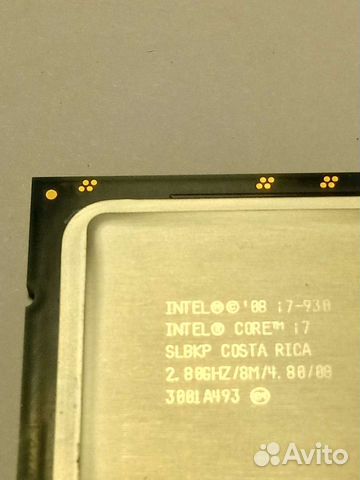 Процессор intel core i7 930