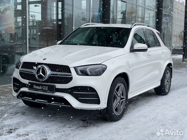 Мерседес внедорожник 2020 GLE Benz белый