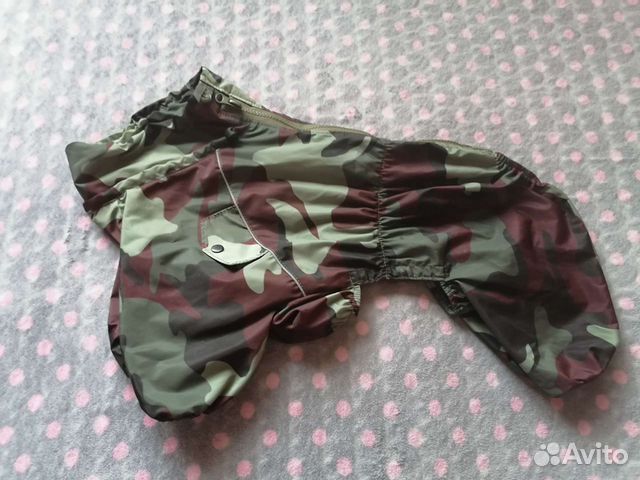 Дождевик для французского бульдога