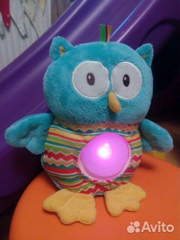 Игрушка мягкая музыка успокаивающая для младенца