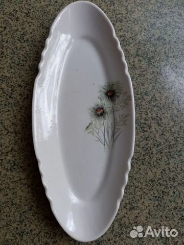 Тарелки и селедочницы СССР