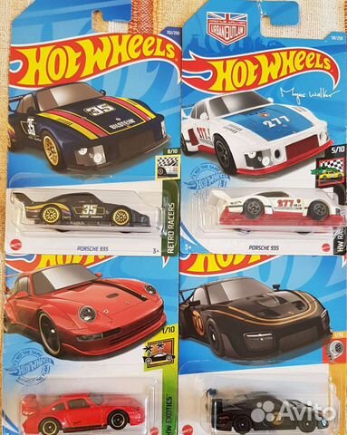 Hot wheels porsche 5 шт