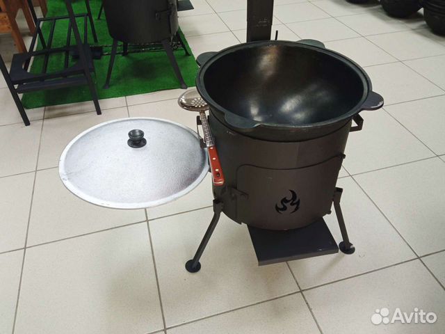 Казан и печь 3мм
