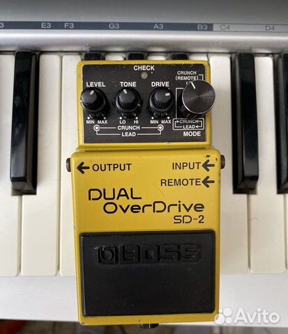 Суперпедаль овердрайва boss ds 2