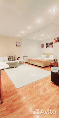 

Квартира-студия, 37 м², 1 кровать
