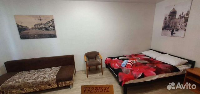 

1-к. квартира, 31 м², 3 кровати