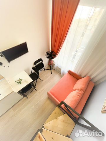 

Квартира-студия, 15 м², 2 кровати