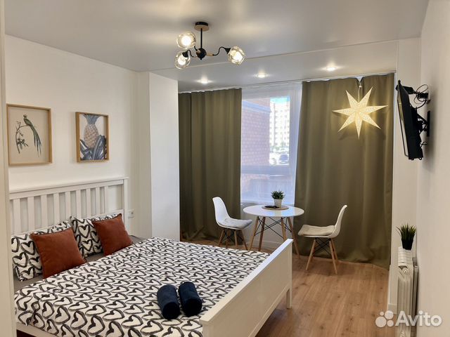 

Квартира-студия, 25 м², 1 кровать