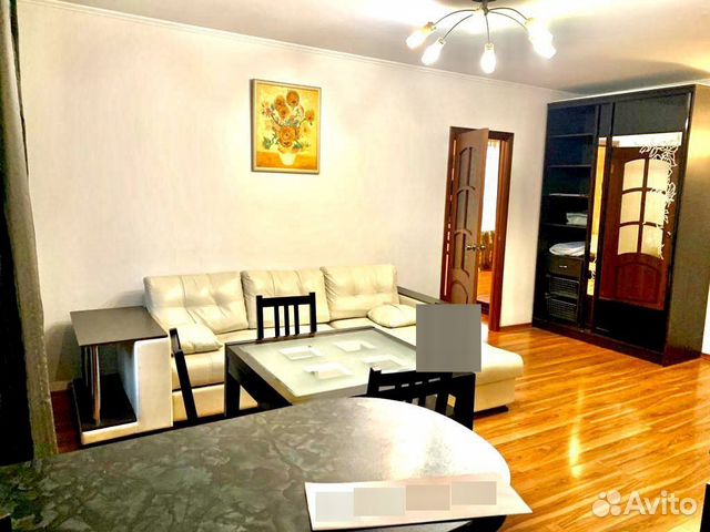 

2-к. квартира, 45,5 м², 2 кровати