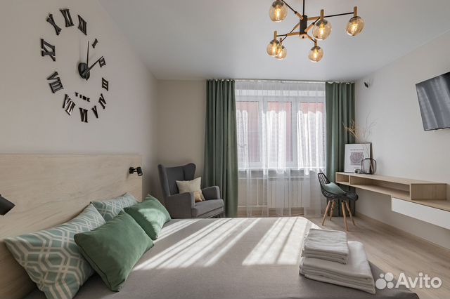 

1-к. квартира, 35 м², 2 кровати