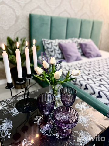 

1-к. квартира, 43 м², 2 кровати