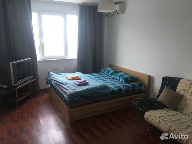 

1-к. квартира, 42 м², 2 кровати