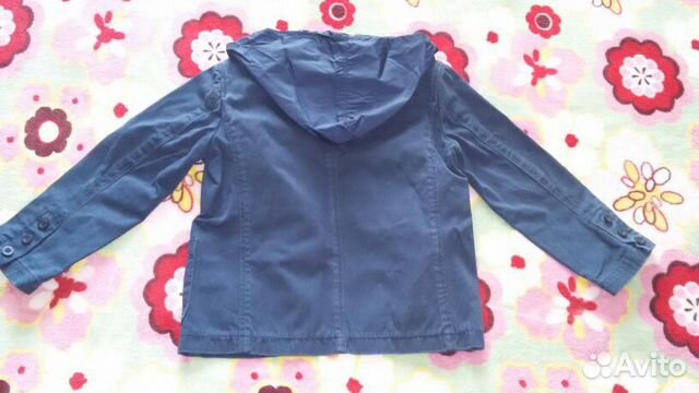 Шикарный пиджак со съемным капюшоном ф. Prenatal р