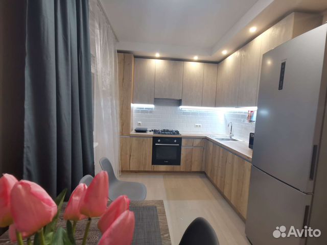 

1-к. квартира, 46 м², 2 кровати