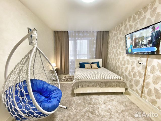 

1-к. квартира, 48 м², 2 кровати