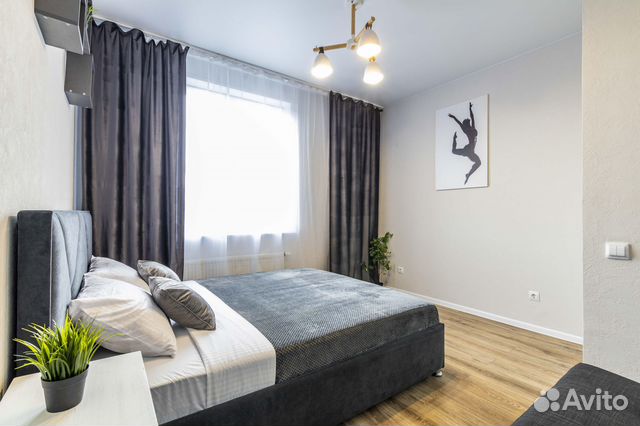 

1-к. квартира, 40 м², 3 кровати
