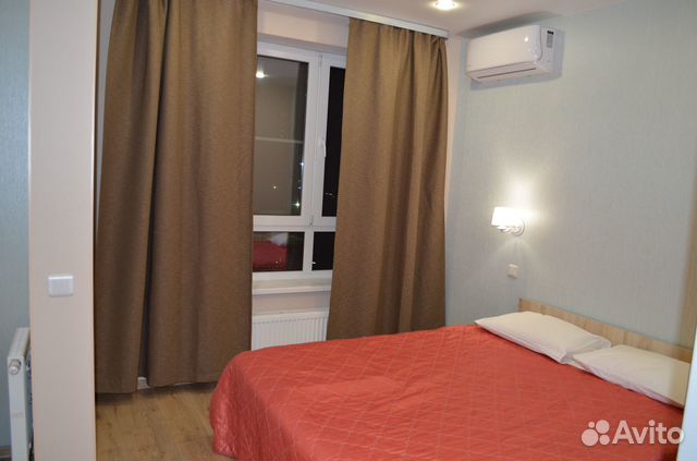 

Квартира-студия, 27 м², 2 кровати
