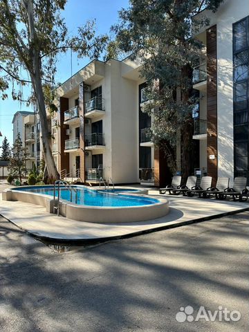 

Квартира-студия, 27 м², 2 кровати