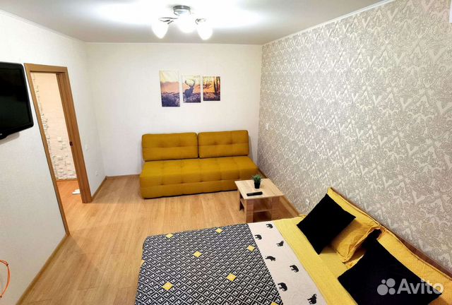 

1-к. квартира, 49 м², 2 кровати