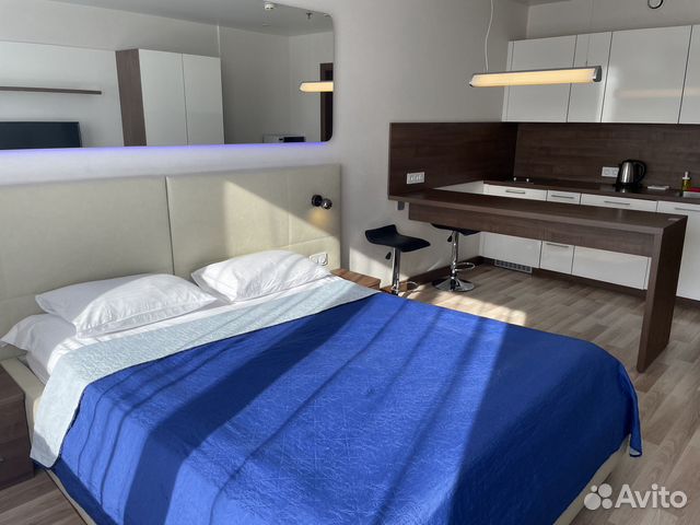 

Квартира-студия, 30 м², 1 кровать