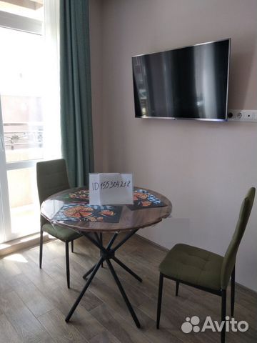 

Квартира-студия, 24 м², 2 кровати