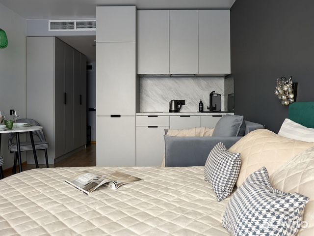 

Квартира-студия, 25 м², 2 кровати