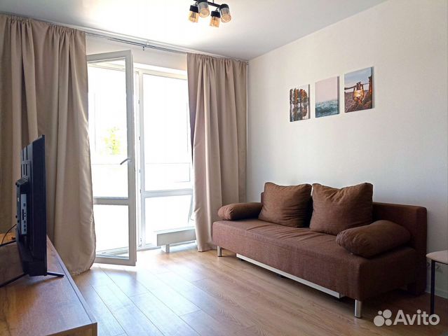 

1-к. квартира, 39 м², 2 кровати