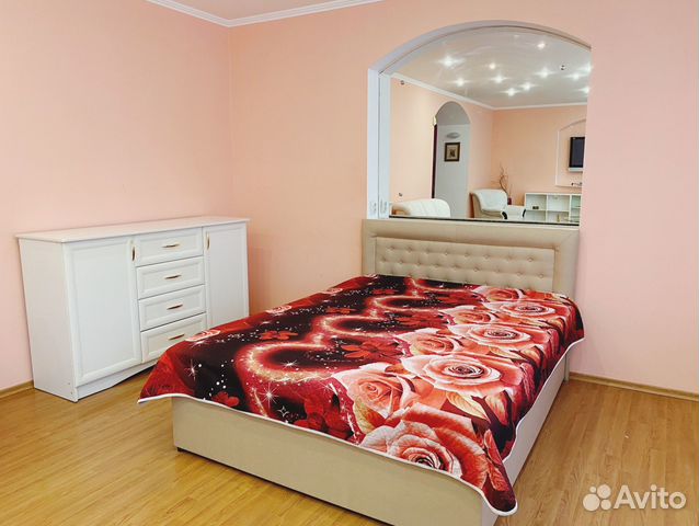 

1-к. квартира, 55 м², 2 кровати