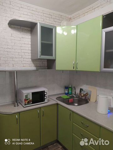 

1-к. квартира, 30 м², 2 кровати