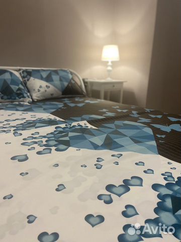 

1-к. квартира, 45 м², 2 кровати