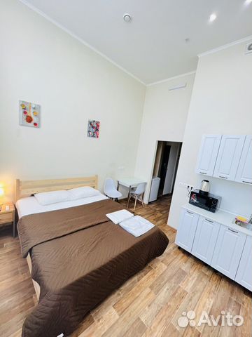 

Квартира-студия, 25 м², 1 кровать
