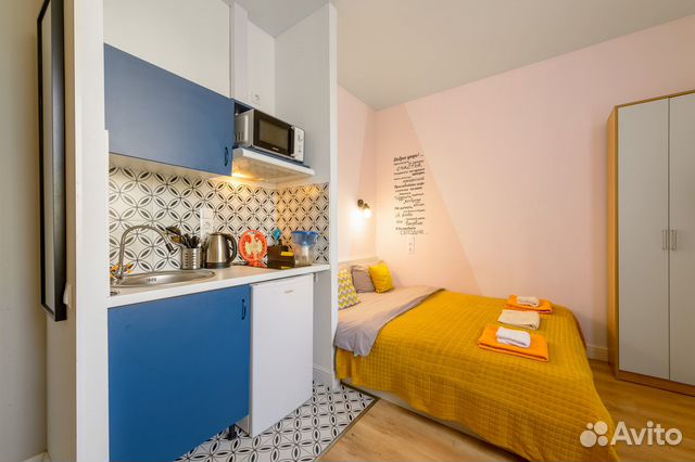 

Квартира-студия, 16 м², 1 кровать