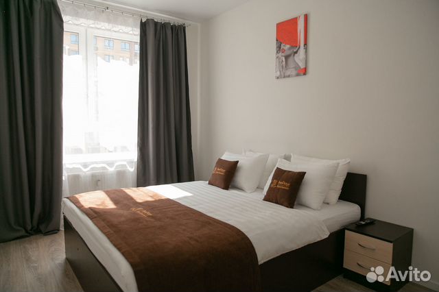 

1-к. квартира, 39 м², 2 кровати